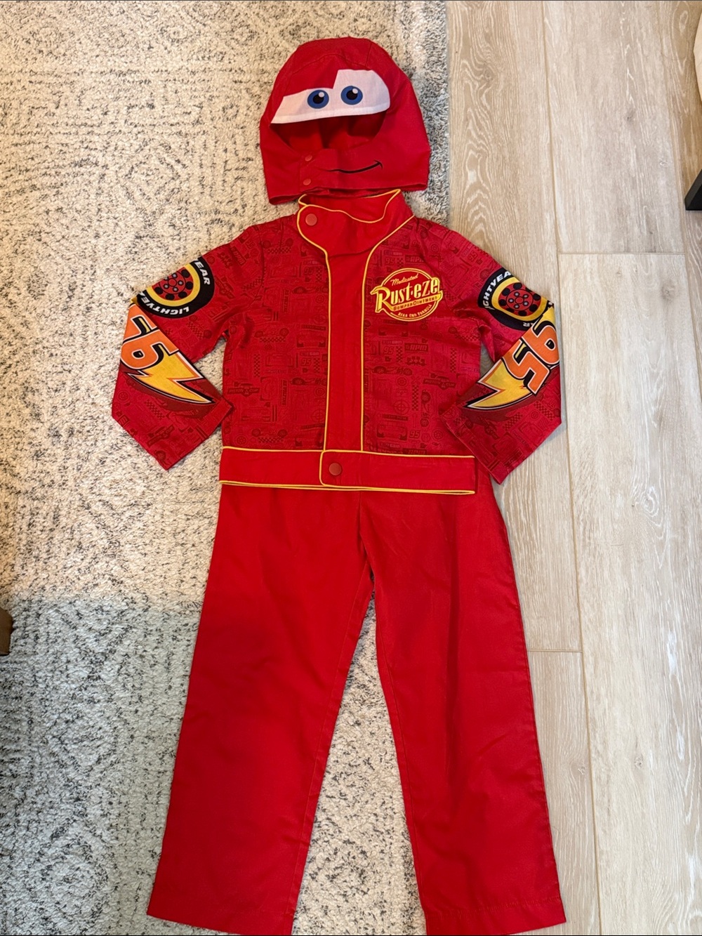Chasing Fireflies Lightning McQueen costume